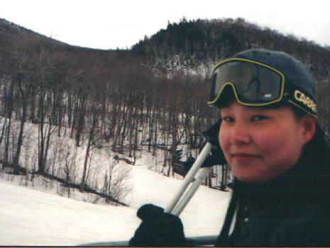 Mi-Jeong Skiing Photo